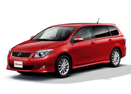 Ворсовые коврики на Toyota Corolla Fielder (E14) 2006 - 2012 в Таганроге
