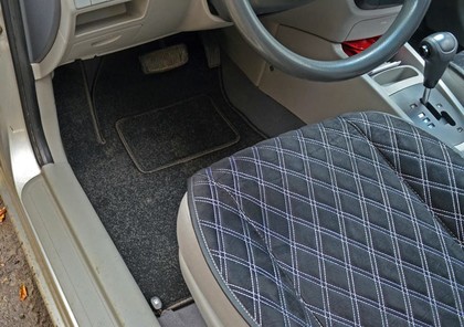 Ворсовые коврики на KIA Cerato I 2004 - 2008 в Таганроге