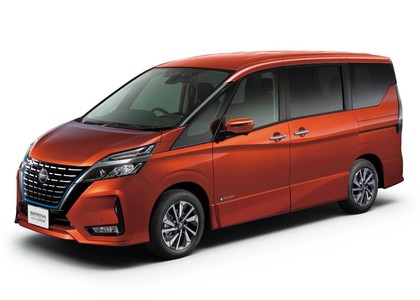 Ворсовые коврики на Nissan Serena (C27) E-Power 2016 - 2022 в Таганроге