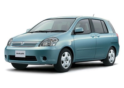 Ворсовые коврики на Toyota Raum II 2003 - 2011 в Таганроге