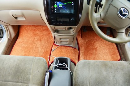 Ворсовые коврики на Mazda Premacy I 1999 - 2005 в Таганроге