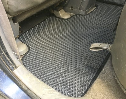 Ворсовые коврики на Mazda Tribute 2000 - 2007 в Таганроге
