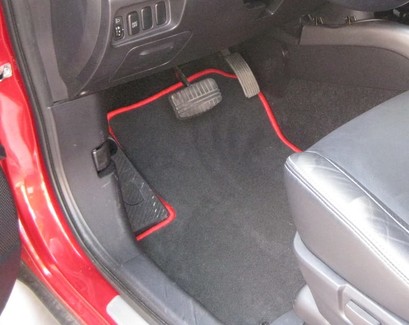 Ворсовые коврики на Mitsubishi Outlander XL 2005 - 2013 в Таганроге