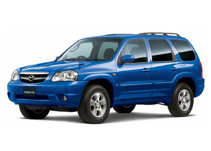 Ворсовые коврики на Mazda Tribute 2000 - 2007 в Таганроге