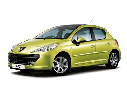 Ворсовые коврики на Peugeot 207 2006 - 2012 в Таганроге