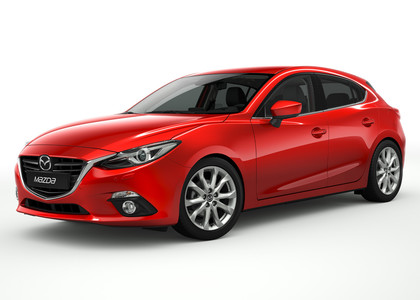 Ворсовые коврики на Mazda Axela III 2013 - 2019 в Таганроге