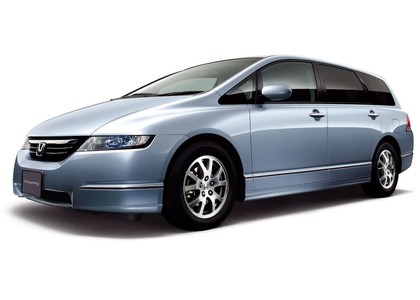 Ворсовые коврики на Honda Odyssey III 2004 - 2010 в Таганроге