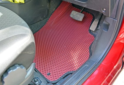 Ворсовые коврики на Mitsubishi Mirage VI 2012 - 2025 в Таганроге