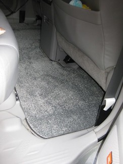 Ворсовые коврики на Toyota Highlander II 2007 - 2013 в Таганроге