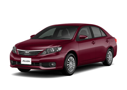 Ворсовые коврики на Toyota Allion II 2007 - 2021 в Таганроге