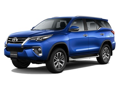 Ворсовые коврики на Toyota Fortuner II 2015 - 2025 в Таганроге