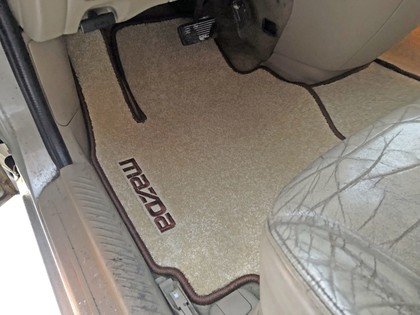 Ворсовые коврики на Mazda MPV II 1999 - 2006 в Таганроге