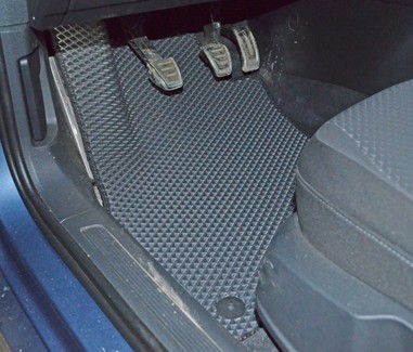 Ворсовые коврики на Volkswagen Passat B8 2014 - 2025 в Таганроге