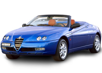 Ворсовые коврики на Alfa Romeo Spider (916) 1995 - 2005 в Таганроге