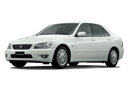 Ворсовые коврики на Toyota Altezza 1998 - 2005 в Таганроге