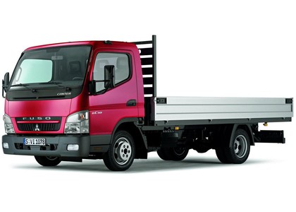 Ворсовые коврики на Mitsubishi Fuso Canter VII широкая кабина 2002 - 2017 в Таганроге