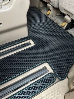 Ворсовые коврики на Honda StepWGN II 2001 - 2005 в Таганроге