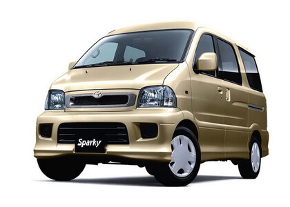 Коврики на Toyota Sparky 2000 - 2003 в Таганроге