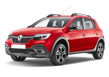 Ворсовые коврики на Renault Sandero II 2014 - 2025 в Таганроге