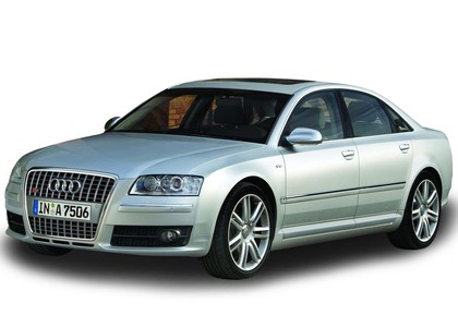 Ворсовые коврики на Audi S8 (D3) 2006 - 2011 в Таганроге