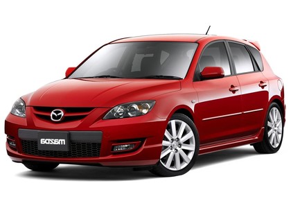 Ворсовые коврики на Mazda 3 2003 - 2009 в Таганроге