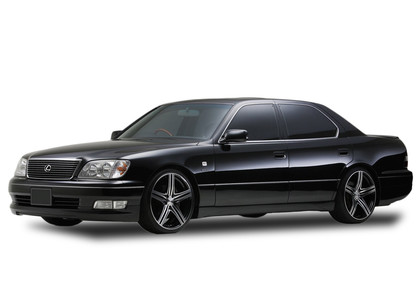 Ворсовые коврики на Lexus LS II 1994 - 2000 в Таганроге