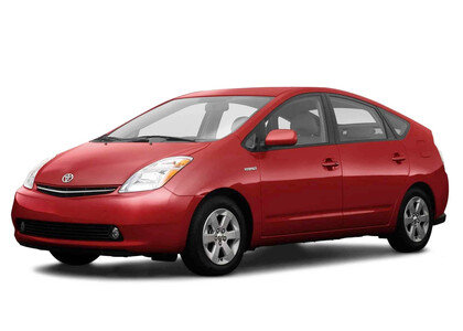 Ворсовые коврики на Toyota Prius (20) 2004 - 2009 в Таганроге