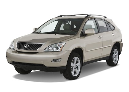 Ворсовые коврики на Lexus RX II 2003 - 2009 в Таганроге