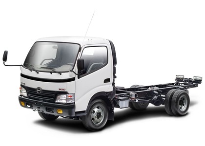 Ворсовые коврики на Hino 300 I широкая кабина 1999 - 2011 в Таганроге