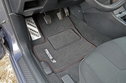 Ворсовые коврики на Mazda 3 2003 - 2009 в Таганроге