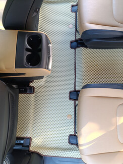 Ворсовые коврики на KIA Carnival IV 9 мест 2020 - 2025 в Таганроге