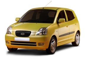 Ворсовые коврики на KIA Picanto I 2004 - 2011 в Таганроге