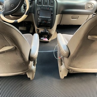 Ворсовые коврики на Chrysler Grand Voyager (RG) 2000 - 2008 в Таганроге