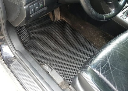 Ворсовые коврики на Honda Accord 7 2002 - 2008 в Таганроге