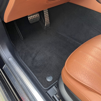 Ворсовые коврики на Mercedes S (W223, V223) 2020 - 2025 в Таганроге