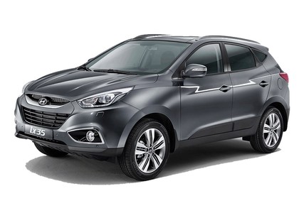 Ворсовые коврики на Hyundai ix35 2010 - 2017 в Таганроге