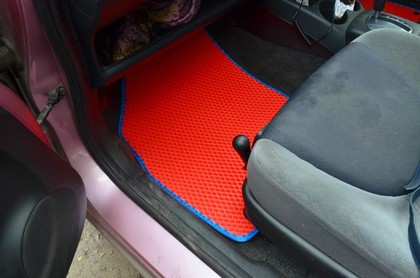 Ворсовые коврики на Honda Fit I 2001 - 2007 в Таганроге