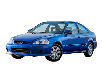 Ворсовые коврики на Honda Civic VI 2d 1995 - 2000 в Таганроге