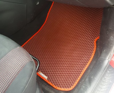 Ворсовые коврики на Mazda 3 2003 - 2009 в Таганроге