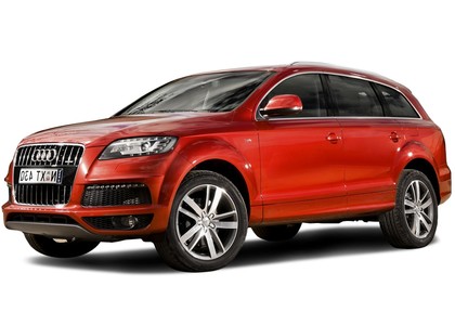 Ворсовые коврики на Audi Q7 I 2005 - 2015 в Таганроге
