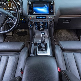 Ворсовые коврики на Toyota Land Cruiser Prado 150 2009 - 2023 в Таганроге