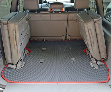 Ворсовые коврики на Toyota Land Cruiser 100 1998 - 2007 в Таганроге