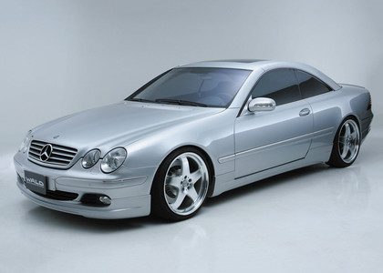 Ворсовые коврики на Mercedes CL (C215) 1998 - 2006 в Таганроге