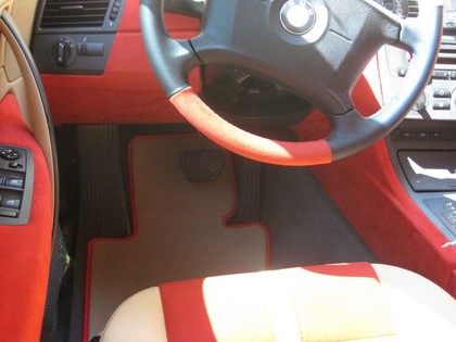 Ворсовые коврики на BMW X3 (E83) 2003 - 2011 в Таганроге