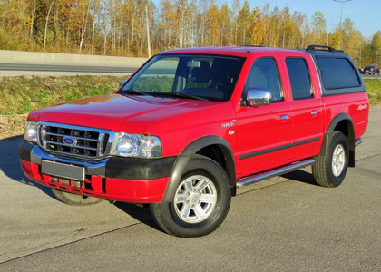 Ворсовые коврики на Ford Ranger I 1998 - 2006 в Таганроге