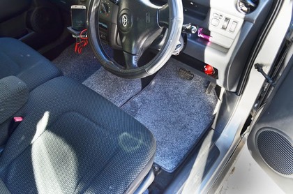 Ворсовые коврики на Toyota Bb I 2000 - 2005 в Таганроге