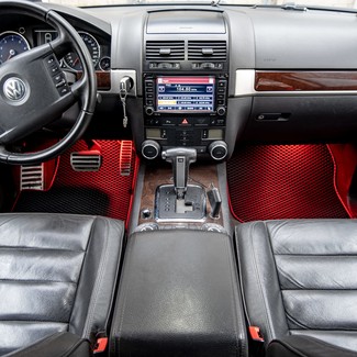Ворсовые коврики на Volkswagen Touareg I 2002 - 2010 в Таганроге
