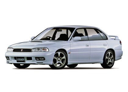Ворсовые коврики на Subaru Legacy II 1994 - 1999 в Таганроге