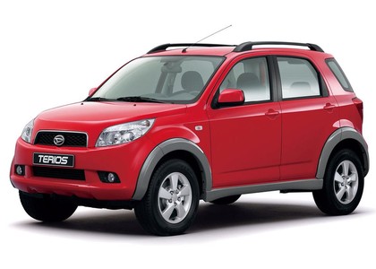 Ворсовые коврики на Daihatsu Terios II 2006 - 2018 в Таганроге