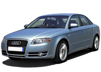 Ворсовые коврики на Audi A4 (B7) 2004 - 2008 в Таганроге